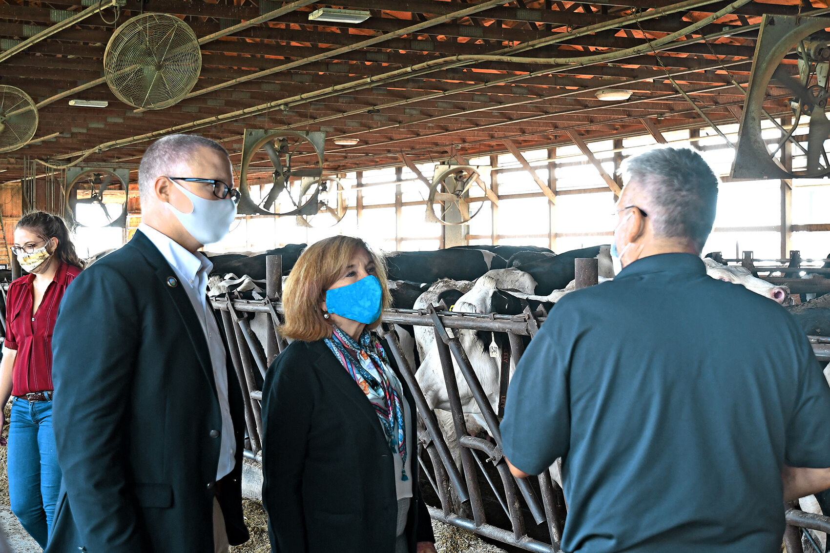 Stensland Family Farms tour